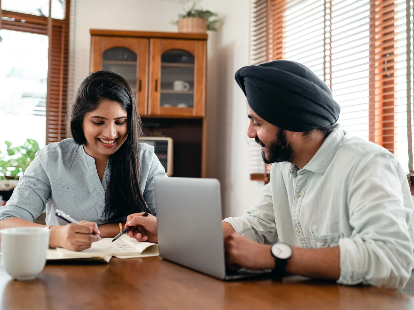 Associate receiving professional guidance